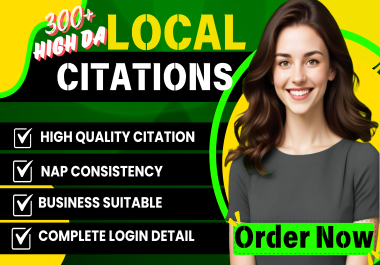 Do Manually High DA 150 Local Citations and 15000 Google Map Citaiton for Local SEO and GMB Listing