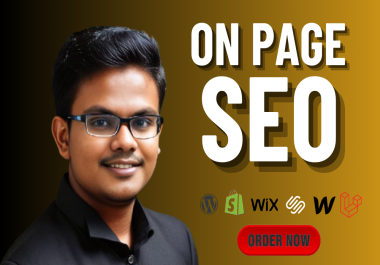 Complete On Page SEO Optimization For 10 Pages