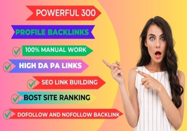 Powerful Niche 100 high-quality profile backlinks for SEO boost