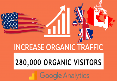 280,000 keyword targeted organic traffic within 30 days