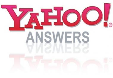 promote 100 yahoo answers for your business from level 3 yahoo answer account