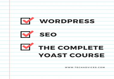 do Setup and setting wordpress Yoast Seo plugin & do onpage SEO optimization