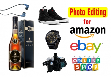 I can Edit Amazon,  Ebay,  Product Photos,  Remove Background