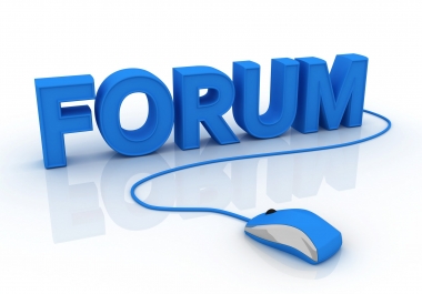 Create 5000 high quality forum profile backlink